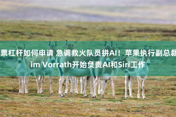 股票杠杆如何申请 急调救火队员拼AI！苹果执行副总裁Kim Vorrath开始负责AI和Siri工作