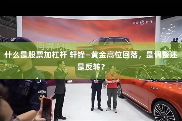 什么是股票加杠杆 轩锋—黄金高位回落，是调整还是反转？