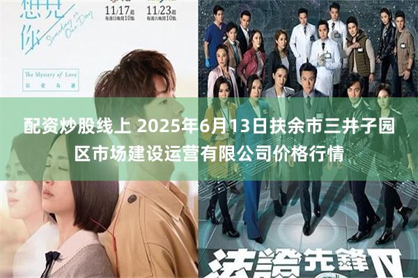 配资炒股线上 2025年6月13日扶余市三井子园区市场建设运营有限公司价格行情