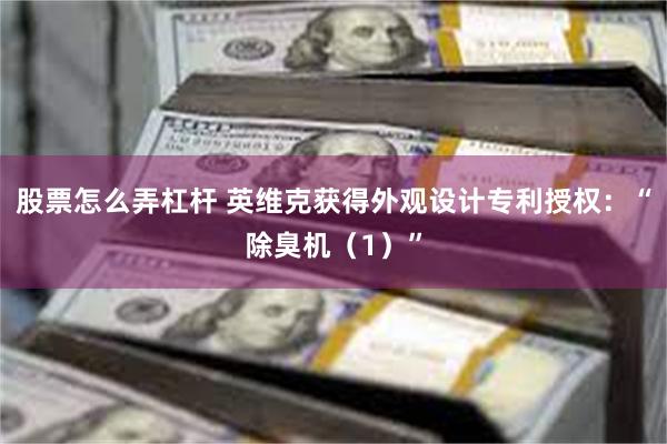股票怎么弄杠杆 英维克获得外观设计专利授权：“除臭机（1）”