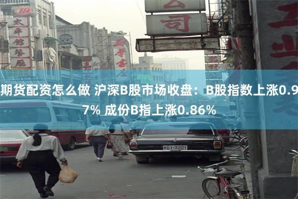 期货配资怎么做 沪深B股市场收盘:B股指数上涨0.97% 成份B指上涨0.86%